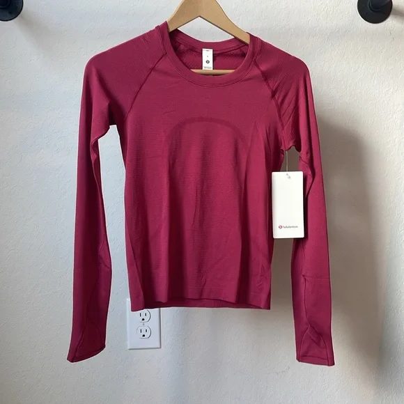 NEW Lululemon Swiftly Tech Long-Sleeve Shirt 2.0 *Waist Length - Picture 3 of 8